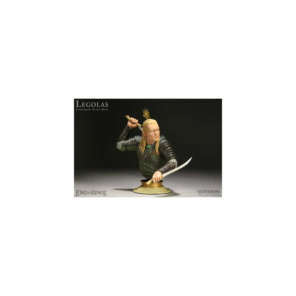 Sideshow - Il Signore degli Anelli - Busto LEGOLAS in scala leggendaria 1/2 - Occasione