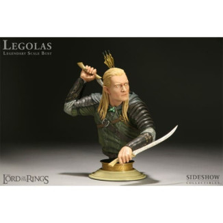 Sideshow - Il Signore degli Anelli - Busto LEGOLAS in scala leggendaria 1/2 - Occasione