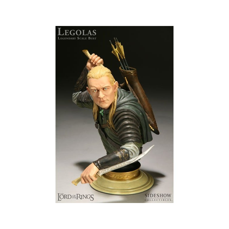Sideshow - Il Signore degli Anelli - Busto LEGOLAS in scala leggendaria 1/2 - Occasione
