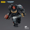 JoyToy Space Marines - Black Templars -Terminator 1 con Power Sword e Storm Bolter 1/18 - Warhammer 40K