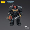 JoyToy Space Marines - Black Templars -Terminator 1 con Power Sword e Storm Bolter 1/18 - Warhammer 40K