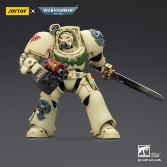JoyToy Space Marines - Dark Angels - Deathwing Terminator 1 con Power Sword e Storm Bolter 1/18 - Warhammer 40k