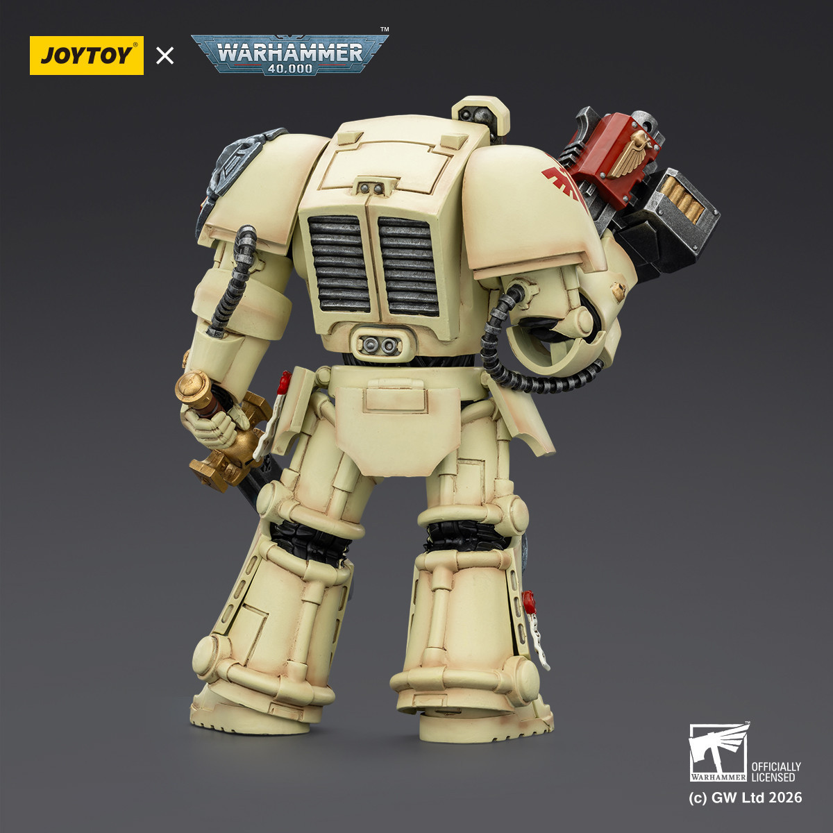 JoyToy Space Marines - Dark Angels - Deathwing Terminator 1 con Power Sword e Storm Bolter 1/18 - Warhammer 40k