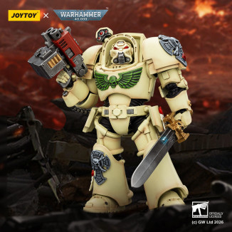 JoyToy Space Marines - Dark Angels - Deathwing Terminator 1 con Power Sword e Storm Bolter 1/18 - Warhammer 40k