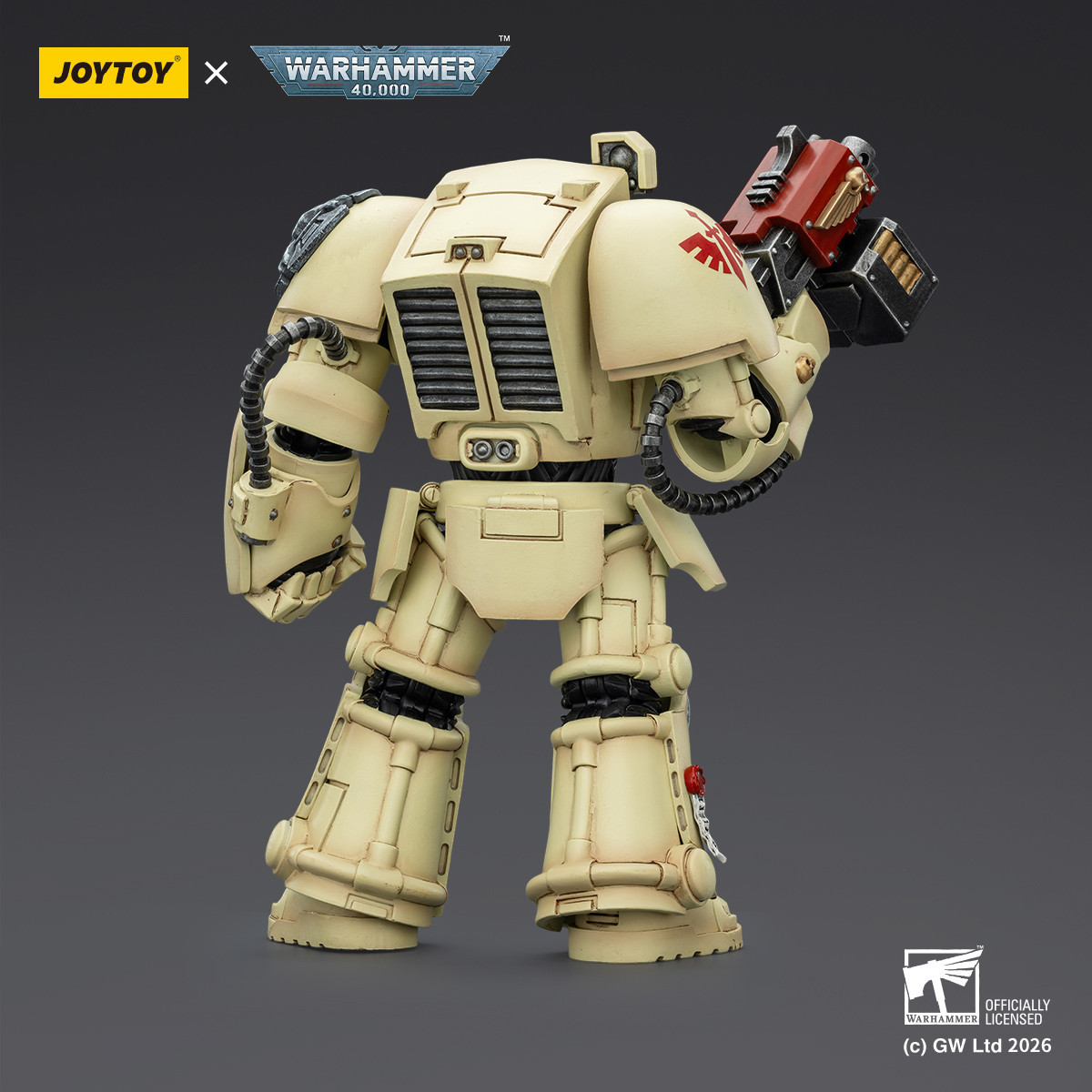 JoyToy Space Marines - Dark Angels - Deathwing Terminator 2 con Power Fist e Storm Bolter 1/18 - Warhammer 40k