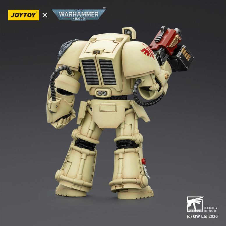 JoyToy Space Marines - Dark Angels - Deathwing Terminator 2 con Power Fist e Storm Bolter 1/18 - Warhammer 40k