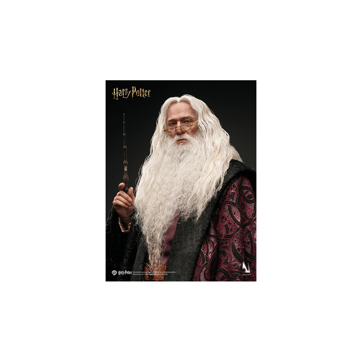 INART - Figura da collezione in scala 1/6 di Albus Silente versione Deluxe - Harry Potter e la Camera dei Segreti