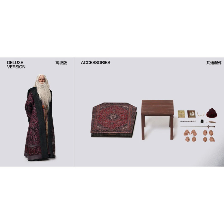 INART - Figura da collezione in scala 1/6 di Albus Silente versione Deluxe - Harry Potter e la Camera dei Segreti