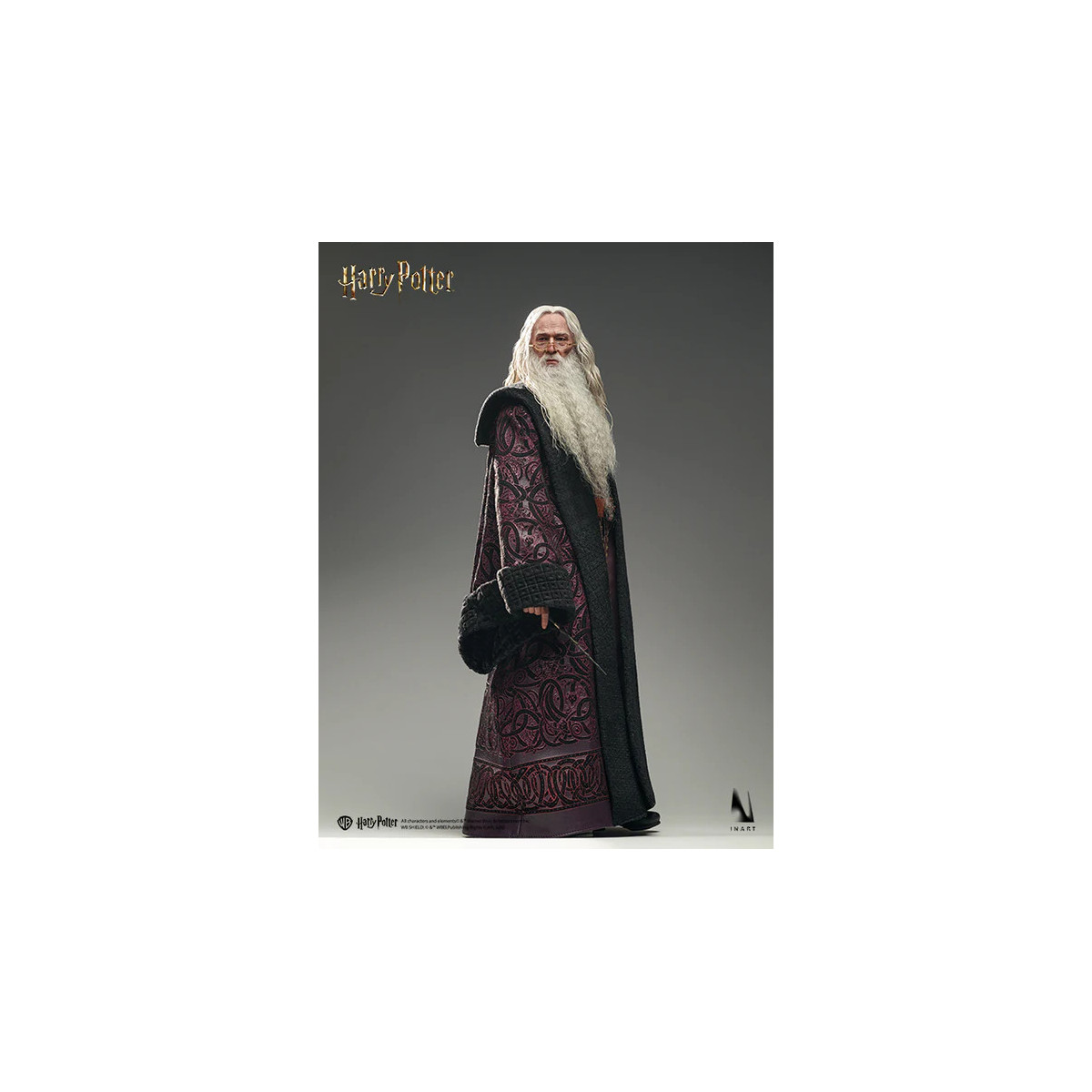 INART - Figura da collezione di Albus Silente in versione Premium in scala 1/6 - Harry Potter e la Camera dei Segreti