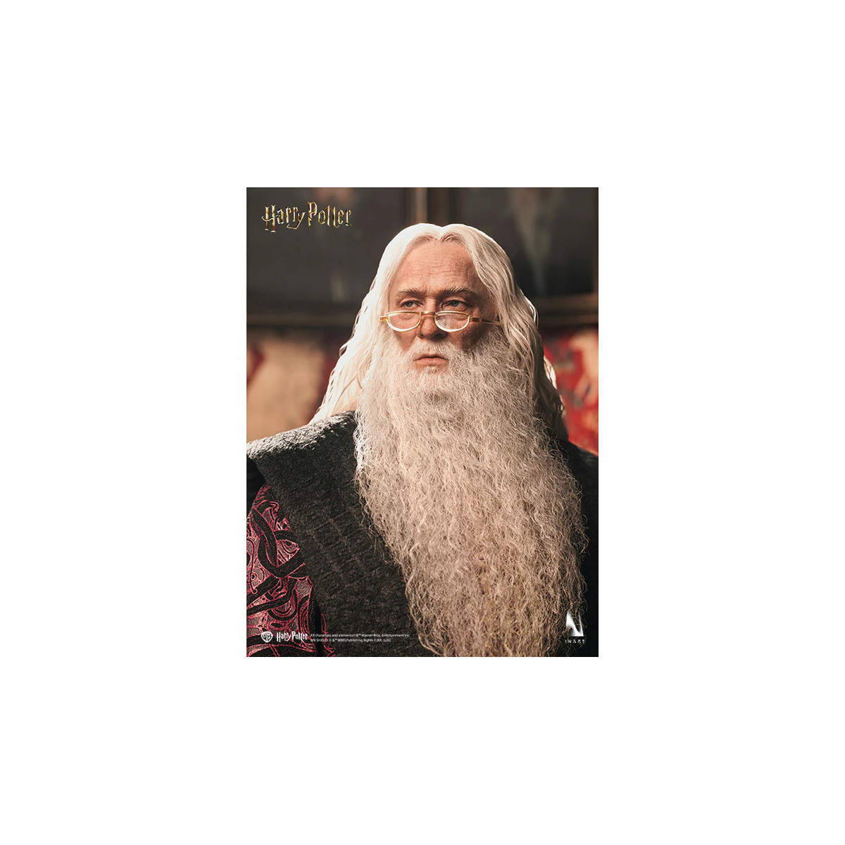INART - Figura da collezione di Albus Silente in versione Premium in scala 1/6 - Harry Potter e la Camera dei Segreti