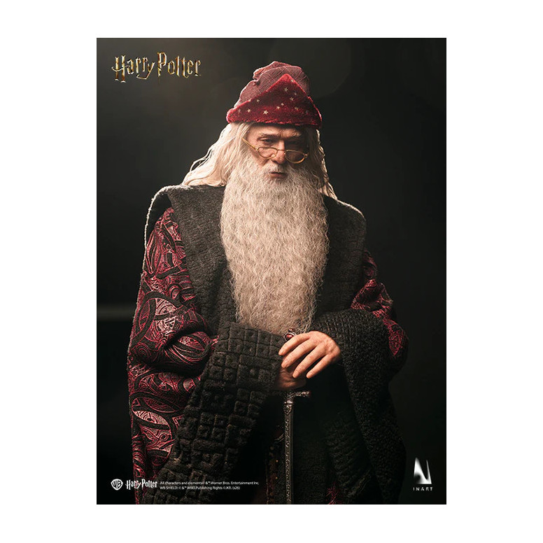 INART - Figura da collezione di Albus Silente in versione Premium in scala 1/6 - Harry Potter e la Camera dei Segreti