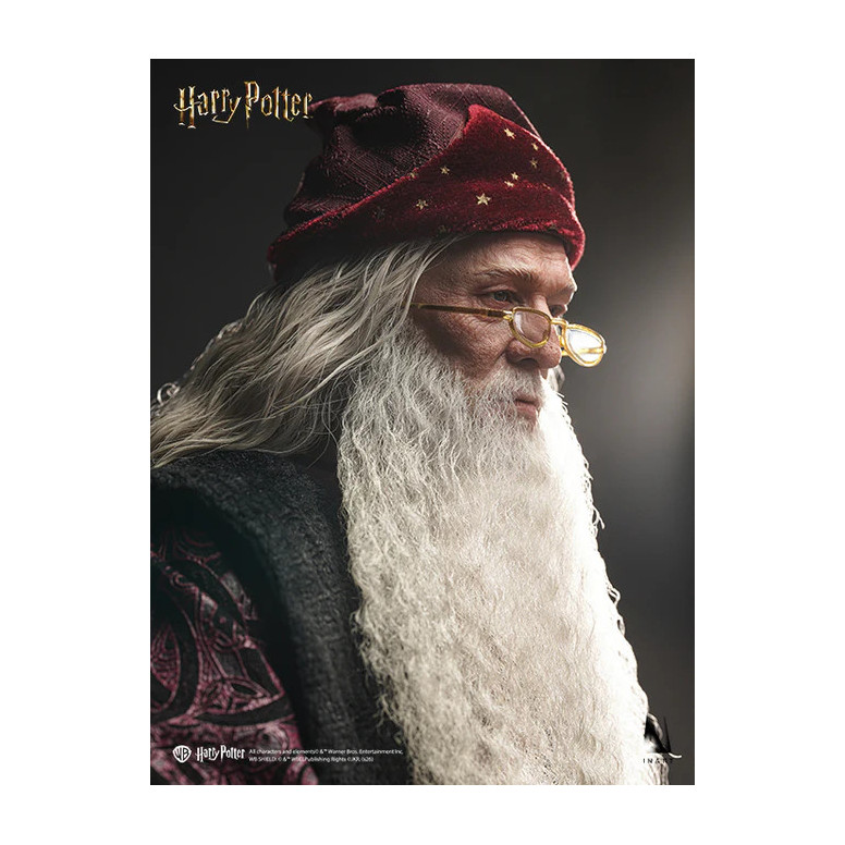INART - Figura da collezione di Albus Silente in versione Premium in scala 1/6 - Harry Potter e la Camera dei Segreti