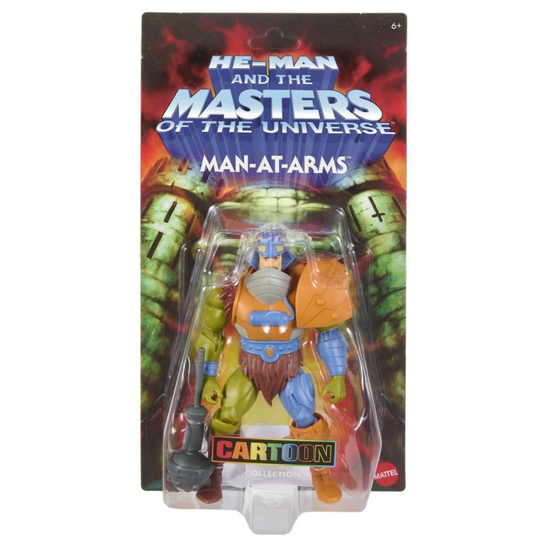 Masters of the Universe ORIGINS - Man-at-Arms - Collezione di cartoni animati He-Man & the Masters of the Universe