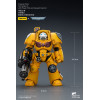 JoyToy Space Marines - Imperial Fists - Terminator 3 con Power Fist e Cannone d'Assalto 1/18 - Warhammer 40k
