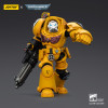 JoyToy Space Marines - Imperial Fists - Terminator 3 con Power Fist e Cannone d'Assalto 1/18 - Warhammer 40k