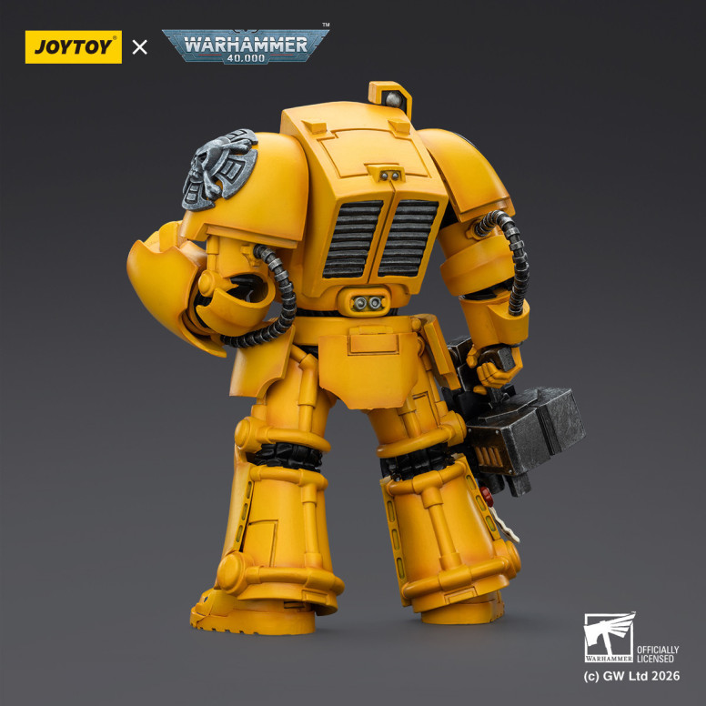 JoyToy Space Marines - Imperial Fists - Terminator 2 con Power Fist e Storm Bolter 1/18 - Warhammer 40k