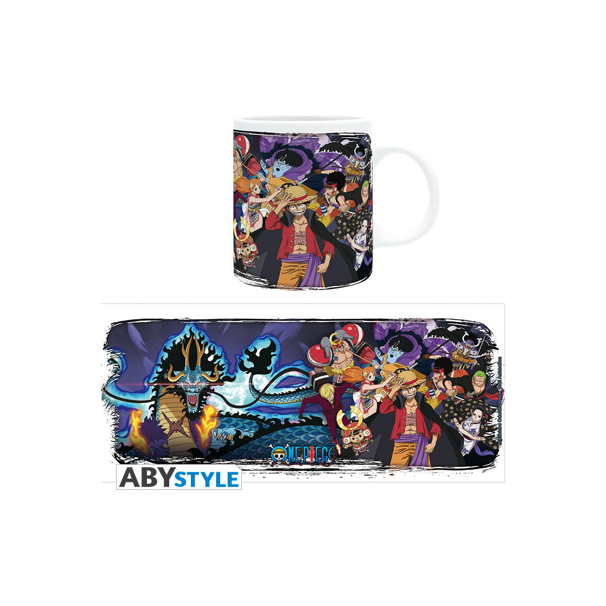 ABYstyle - One Piece - Tazza - 320 ml - Wano raid
