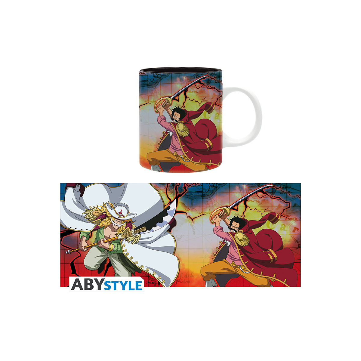 ABYstyle - One Piece - Tazza - 320 ml - Roger vs Barbabianca