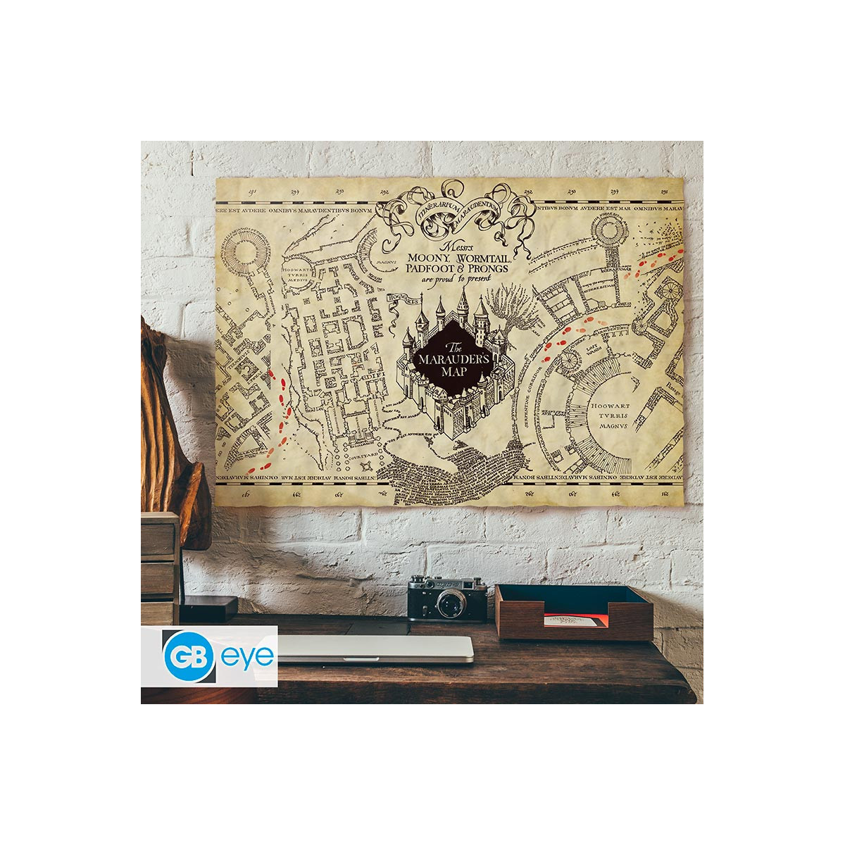 ABYstyle - HARRY POTTER Poster pergamena Mappa dei Predoni