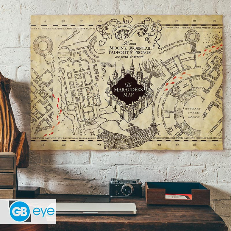 ABYstyle - HARRY POTTER Poster pergamena Mappa dei Predoni
