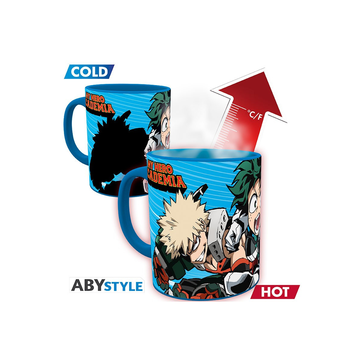 ABYstyle - My Hero Academia - Tazza termo-reattiva 320 ml - Hero