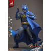 Hot Toys - Batman (Tuta blu e grigia) Movie Masterpiece 1/6 Il The Flash - Esclusiva Hot Toys