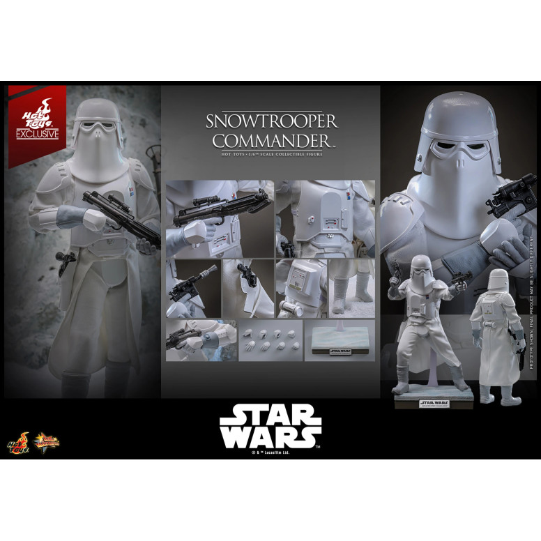 Hot Toys Star Wars - Comandante Snowtrooper 1/6 Esclusiva Hot Toys - L'Impero colpisce ancora
