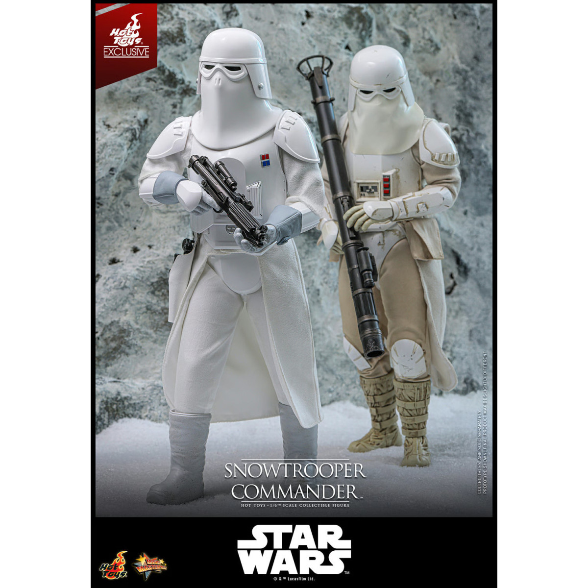 Hot Toys Star Wars - Comandante Snowtrooper 1/6 Esclusiva Hot Toys - L'Impero colpisce ancora