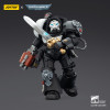 JoyToy Space Marines - Guardia Corvo - Terminator 1 con Spada di Potenza e Bolter Temporale 1/18 - Warhammer 40k