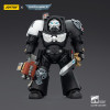 JoyToy Space Marines - Guardia Corvo - Terminator 1 con Spada di Potenza e Bolter Temporale 1/18 - Warhammer 40k