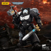 JoyToy Space Marines - Guardia Corvo - Terminator 1 con Spada di Potenza e Bolter Temporale 1/18 - Warhammer 40k