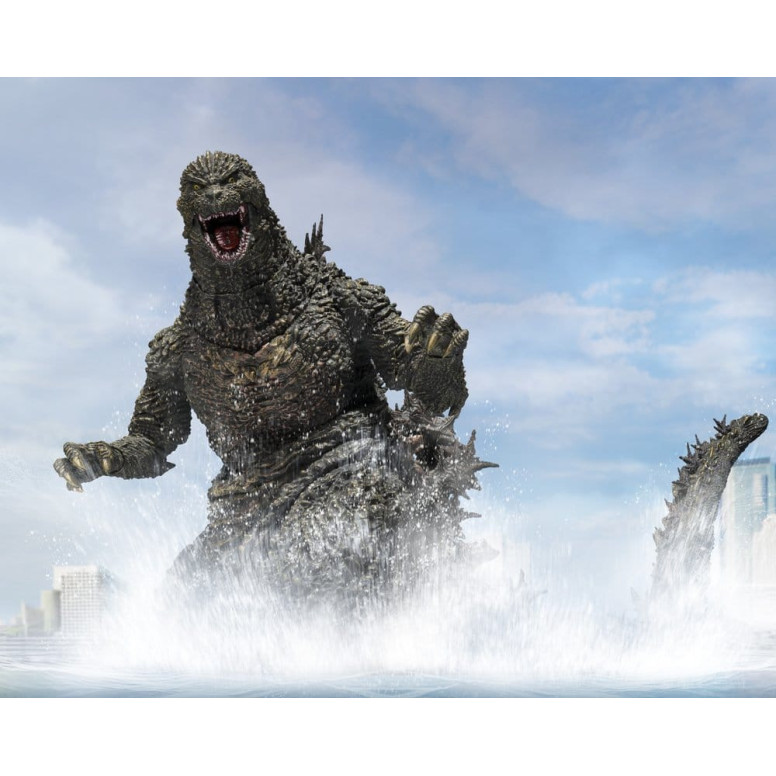 Bandai Tamashii - SH Monsterarts - Godzilla - Godzilla la corsa: grande scontro