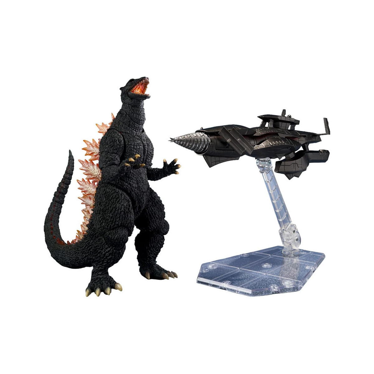 Bandai Tamashii - SH Monsterarts - Godzilla Heat Ray Ver. vs. New Gotengo - Godzilla: Final Wars (2004)
