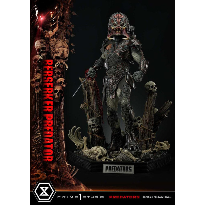 Prime 1 Studio - Predators - Berserker Predator Deluxe Versione Bonus Premium Masterline Serie 1/3