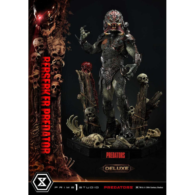 Prime 1 Studio - Predators - Berserker Predator Deluxe Versione Bonus Premium Masterline Serie 1/3
