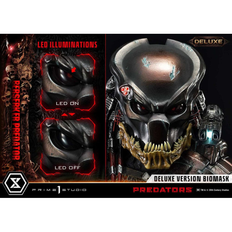 Prime 1 Studio - Predators - Berserker Predator Deluxe Versione Bonus Premium Masterline Serie 1/3