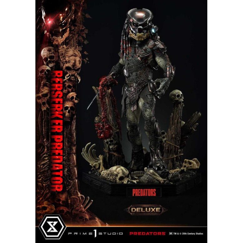 Prime 1 Studio - Predators - Berserker Predator Deluxe Versione Bonus Premium Masterline Serie 1/3