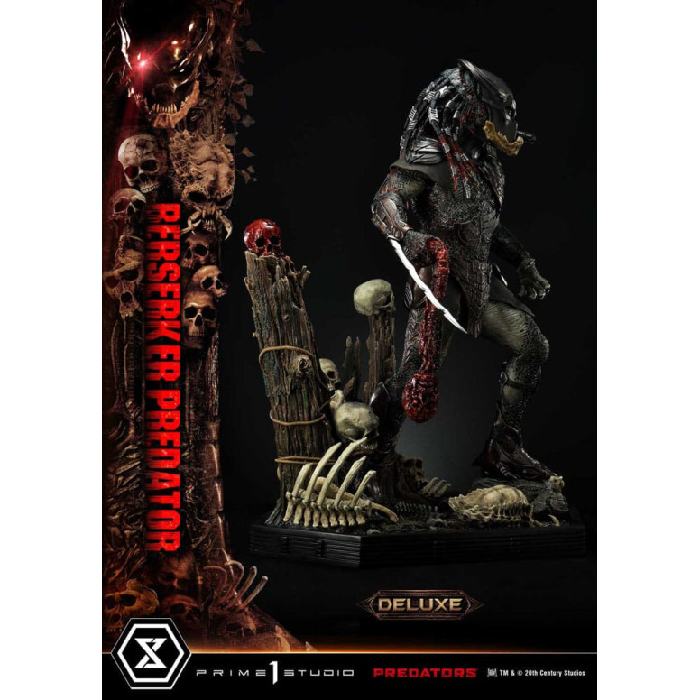 Prime 1 Studio - Predators - Berserker Predator Deluxe Versione Bonus Premium Masterline Serie 1/3