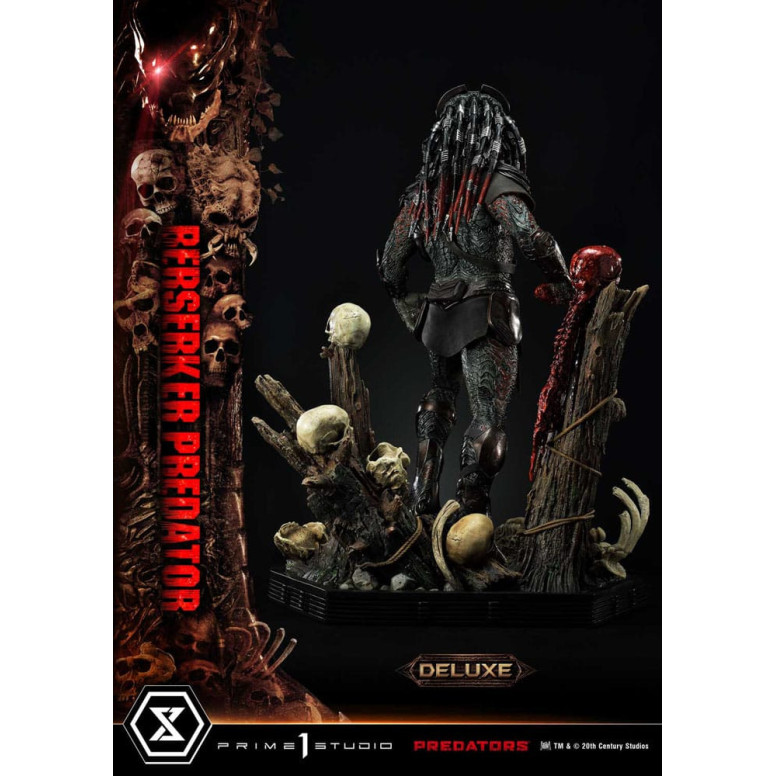 Prime 1 Studio - Predators - Berserker Predator Deluxe Versione Bonus Premium Masterline Serie 1/3