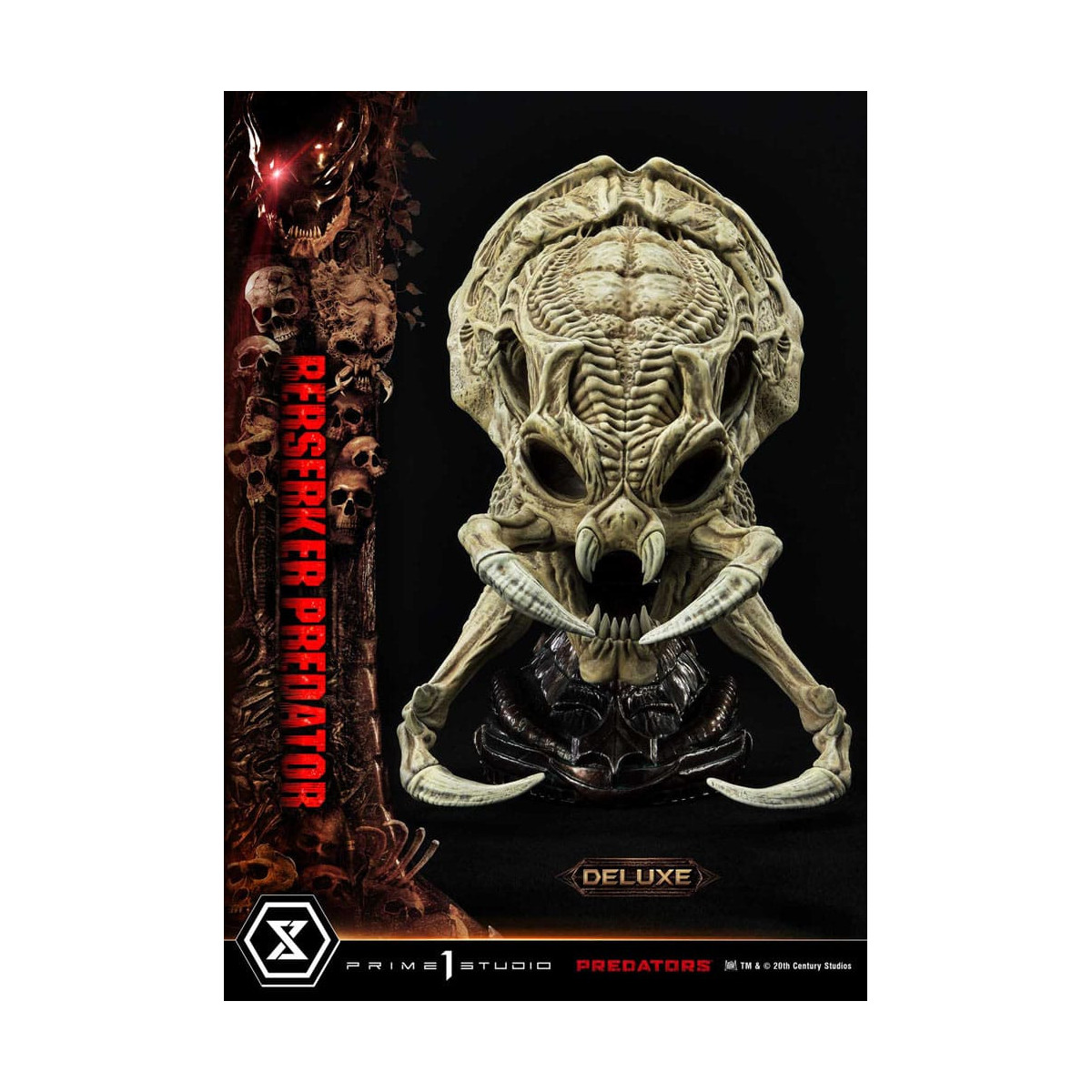 Prime 1 Studio - Predators - Berserker Predator Deluxe Versione Bonus Premium Masterline Serie 1/3