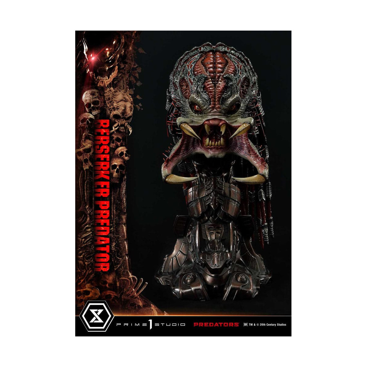 Prime 1 Studio - Predators - Berserker Predator Deluxe Versione Bonus Premium Masterline Serie 1/3