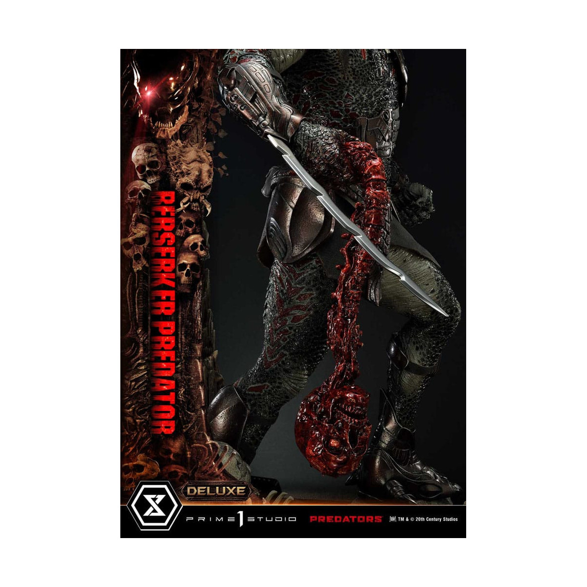 Prime 1 Studio - Predators - Berserker Predator Deluxe Versione Bonus Premium Masterline Serie 1/3