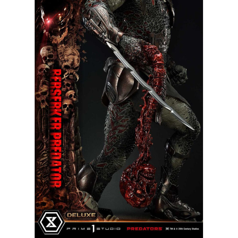Prime 1 Studio - Predators - Berserker Predator Deluxe Versione Bonus Premium Masterline Serie 1/3
