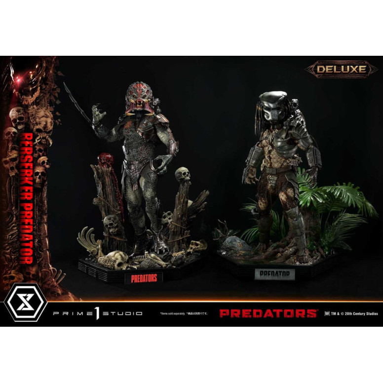 Prime 1 Studio - Predators - Berserker Predator Deluxe Versione Bonus Premium Masterline Serie 1/3