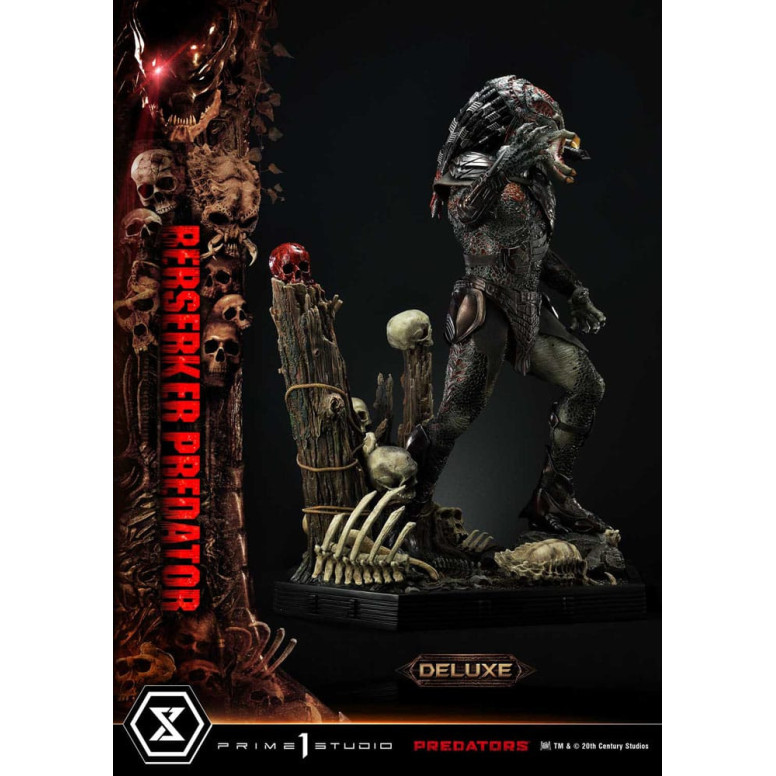 Prime 1 Studio - Predators - Berserker Predator Deluxe Versione Bonus Premium Masterline Serie 1/3