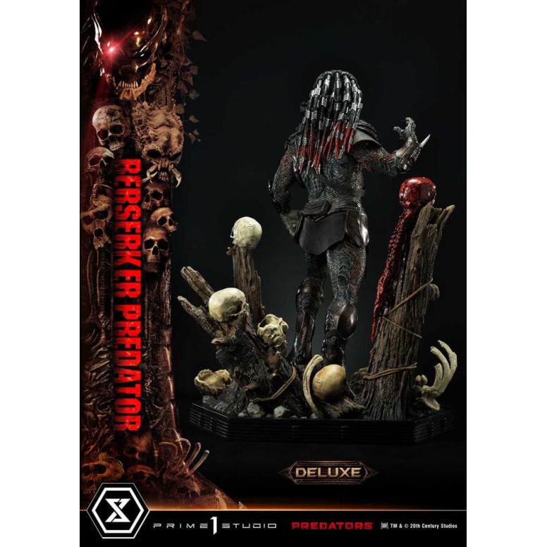 Prime 1 Studio - Predators - Berserker Predator Deluxe Versione Bonus Premium Masterline Serie 1/3