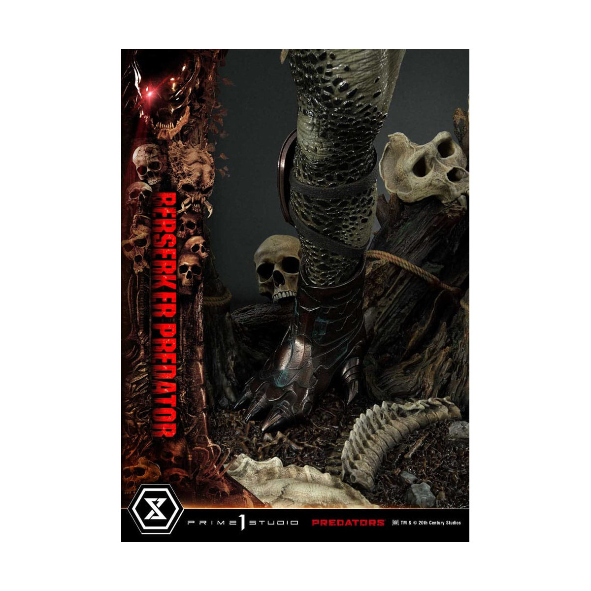 Prime 1 Studio - Predators - Berserker Predator Deluxe Versione Bonus Premium Masterline Serie 1/3