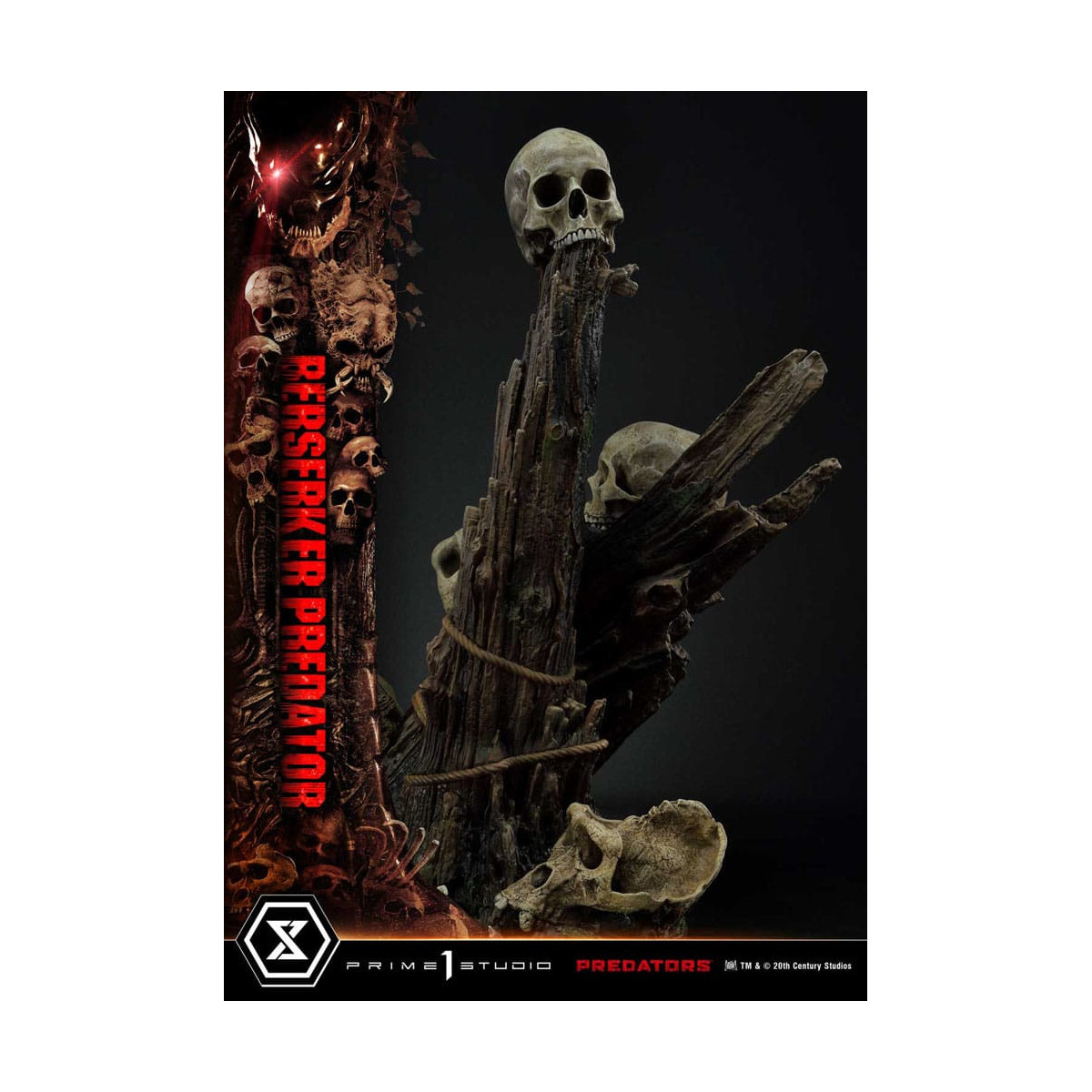 Prime 1 Studio - Predators - Berserker Predator Deluxe Versione Bonus Premium Masterline Serie 1/3