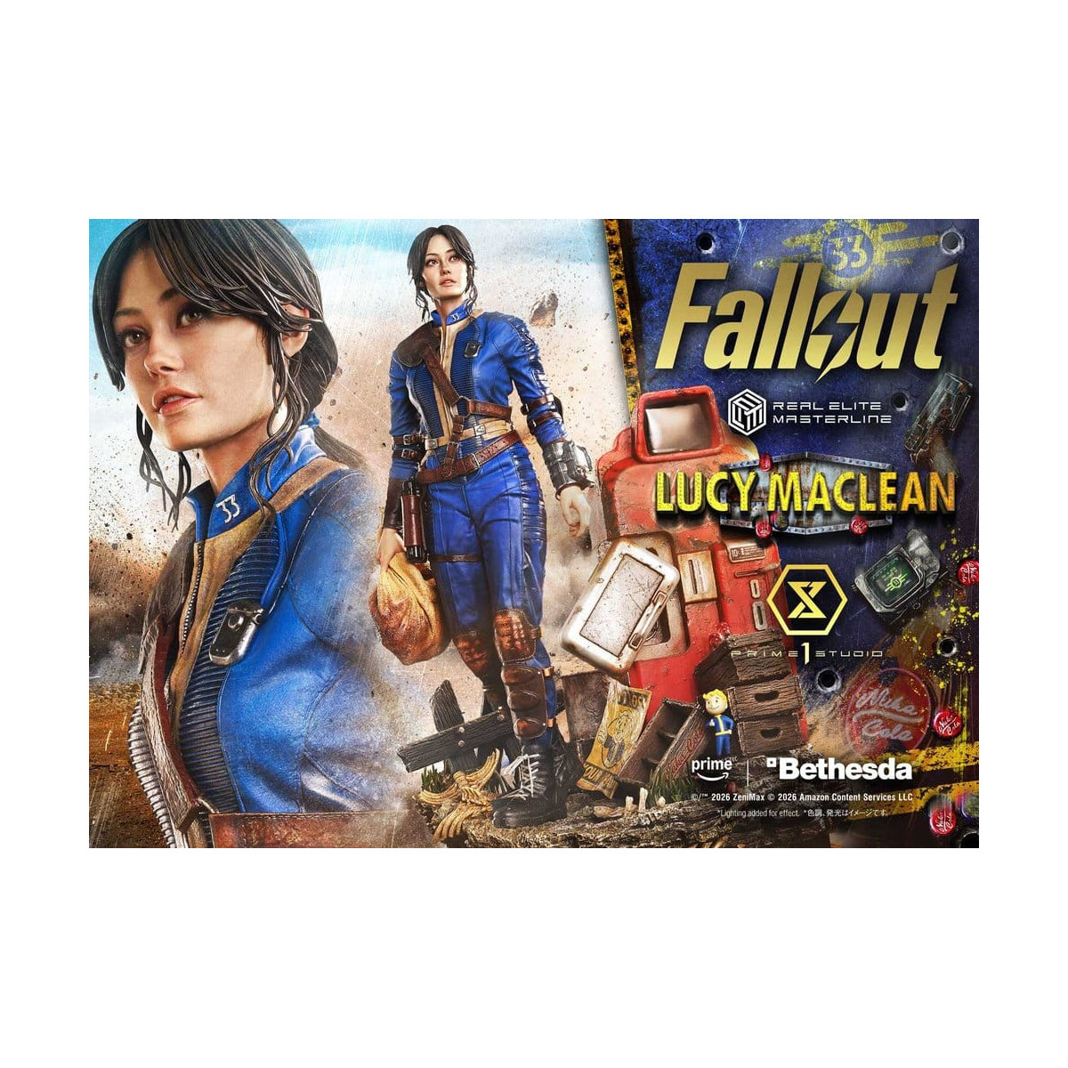 Prime 1 Studio - Fallout (Serie TV) - Lucy MacLean Versione bonus - Real Elite Masterline Series 1/4