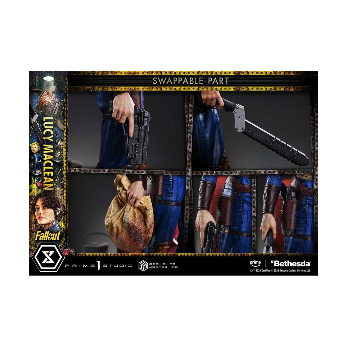 Prime 1 Studio - Fallout (Serie TV) - Lucy MacLean Versione bonus - Real Elite Masterline Series 1/4